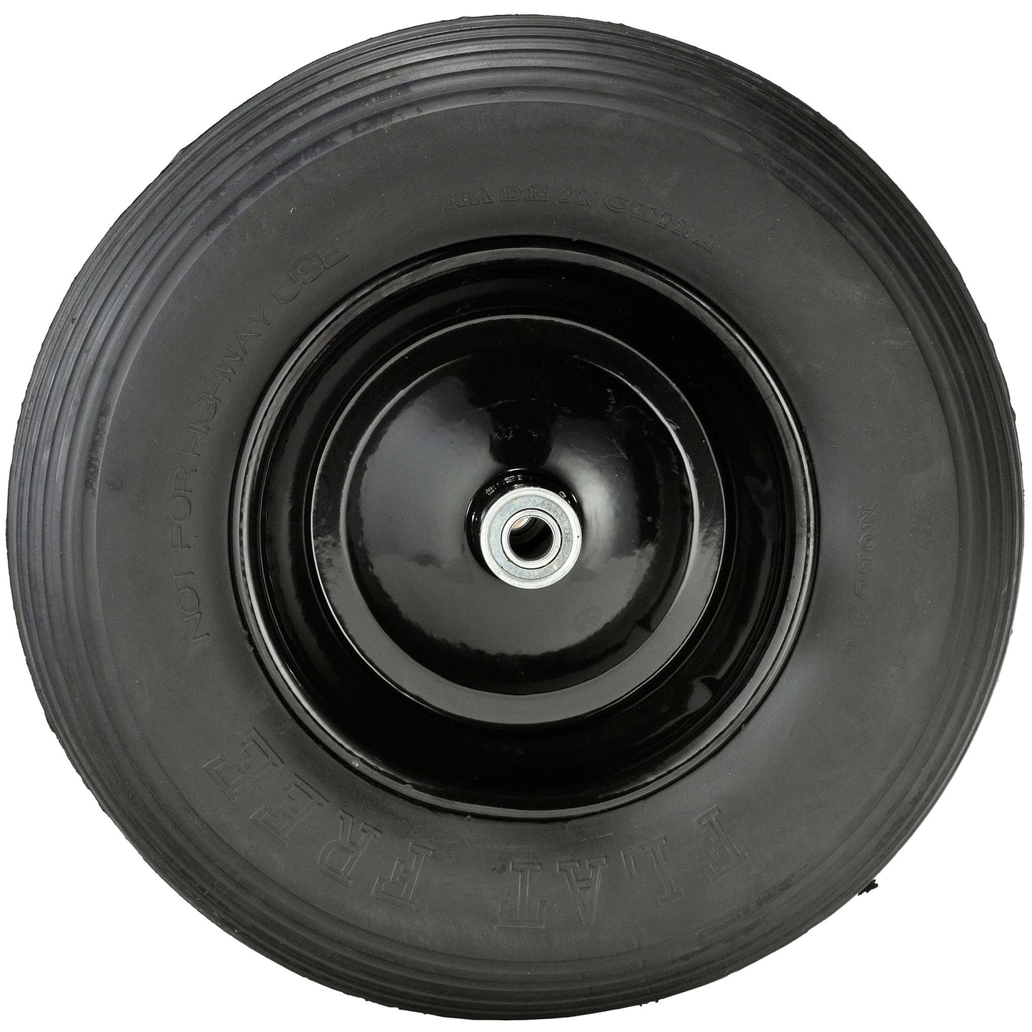 Roue et pneumatique en caoutchouc anticrevaison