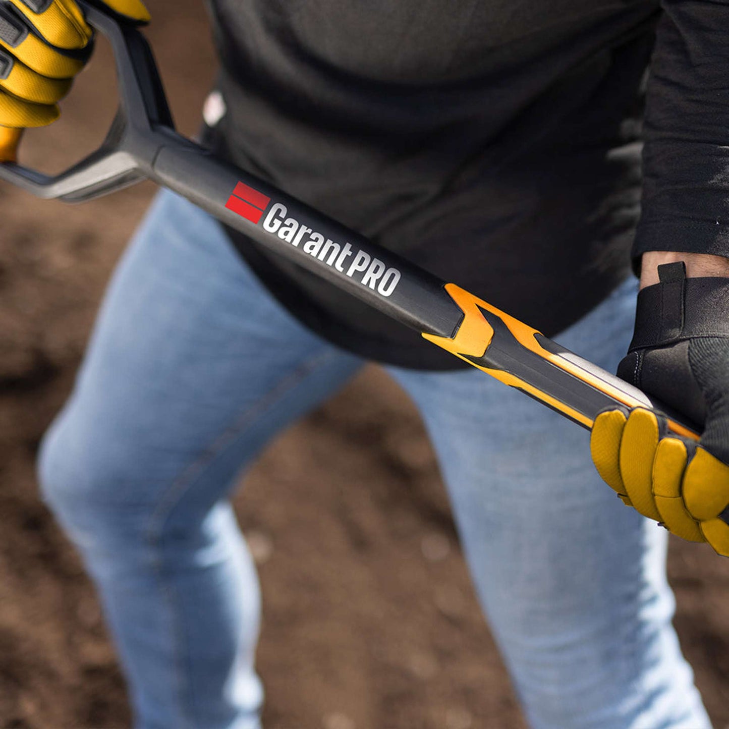 Garden spade, engineering resin