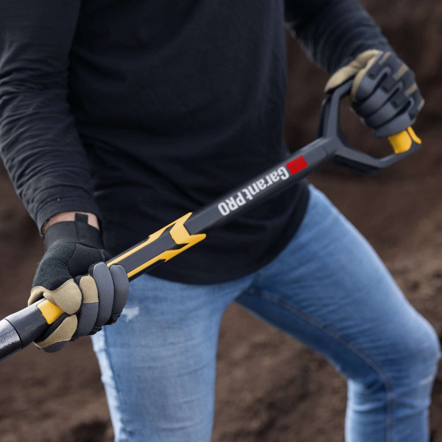 Round point shovel, engineering resin