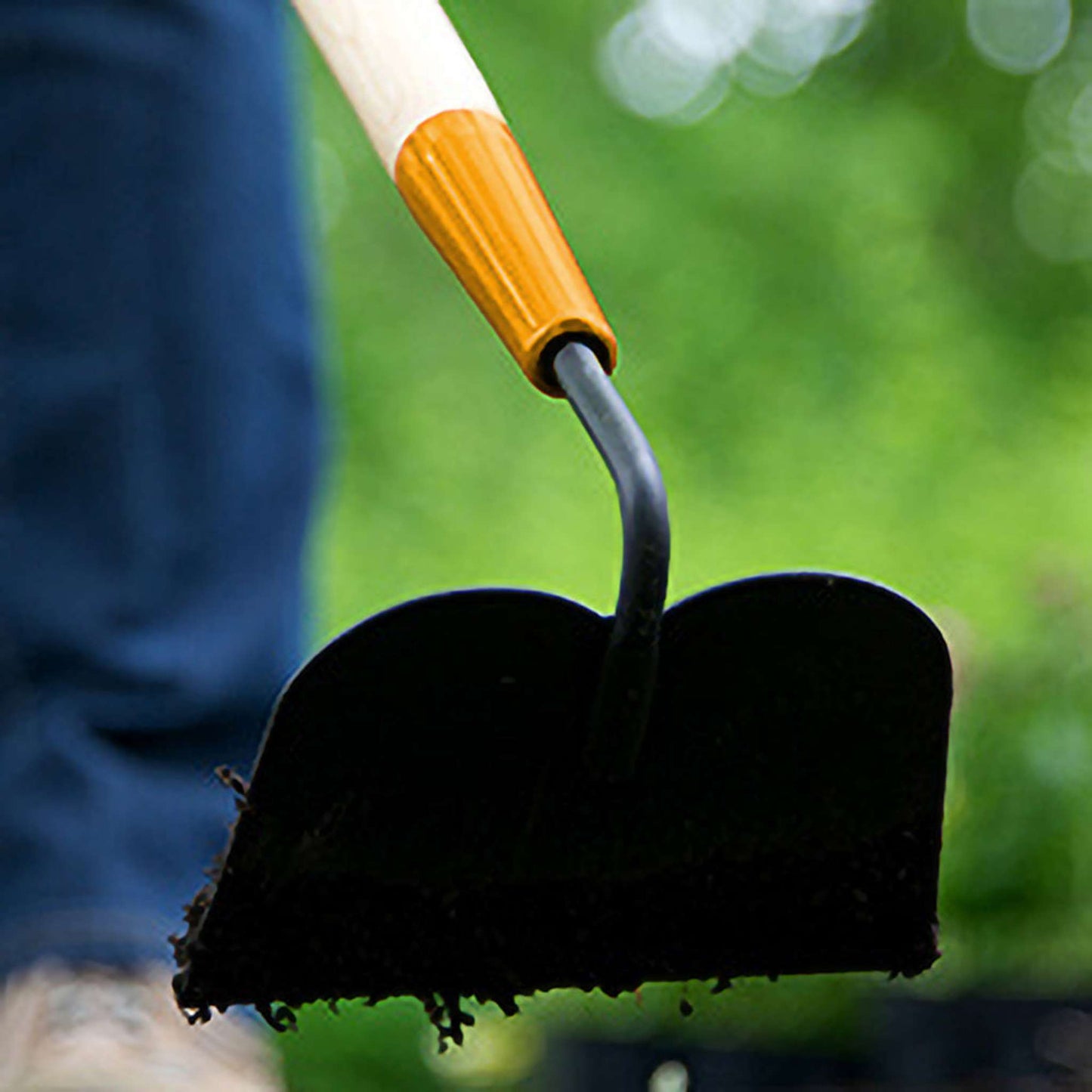 Binette à jardin, manche en bois