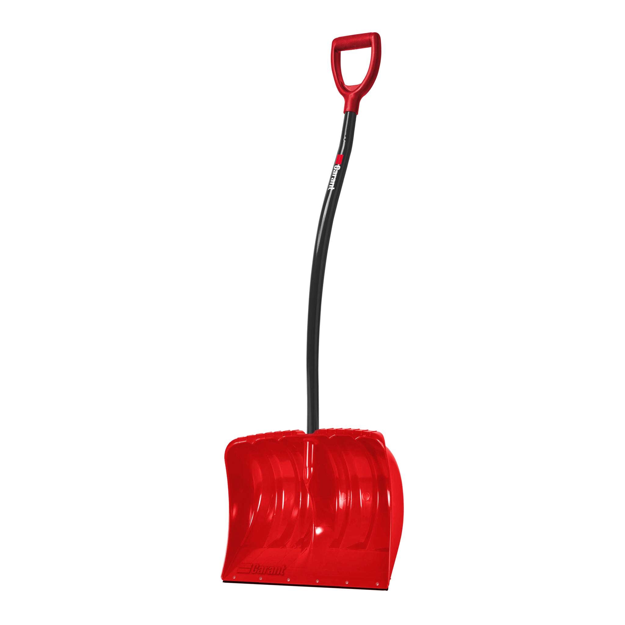 19-Inch Ergonomic Snow Shovel, Lightweight Aluminium Handle and