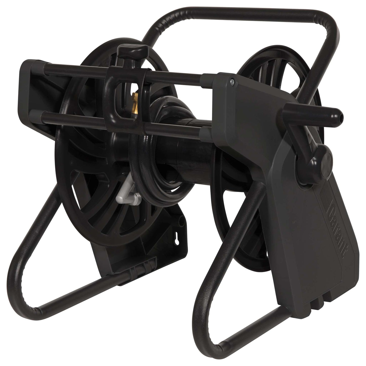 Mixed material deck hose reel