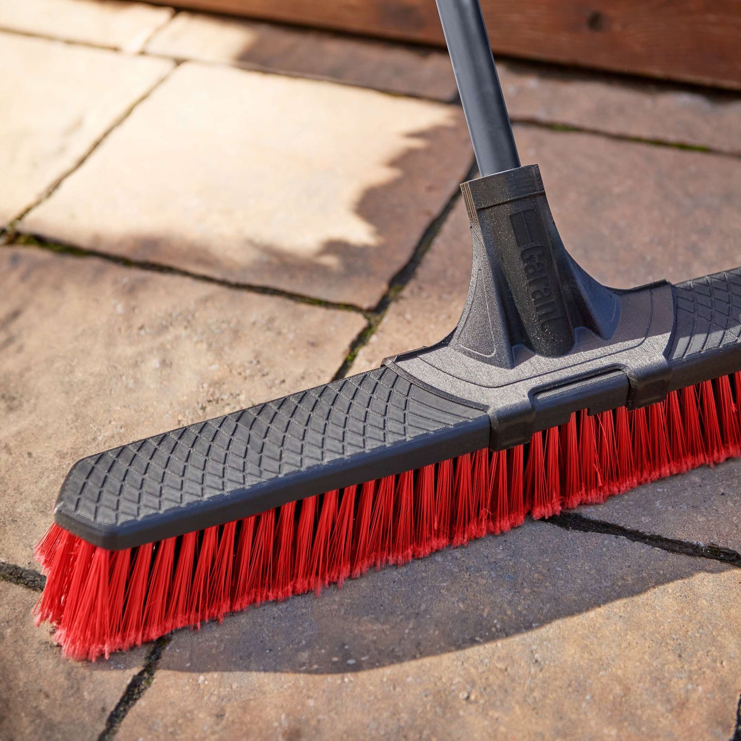 Push broom 24" Clip'n Lock, multi-surfaces, unassembled