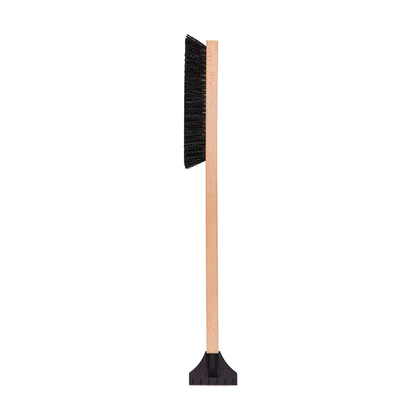 25-inch Wood Snow brush - Poly ice scaper