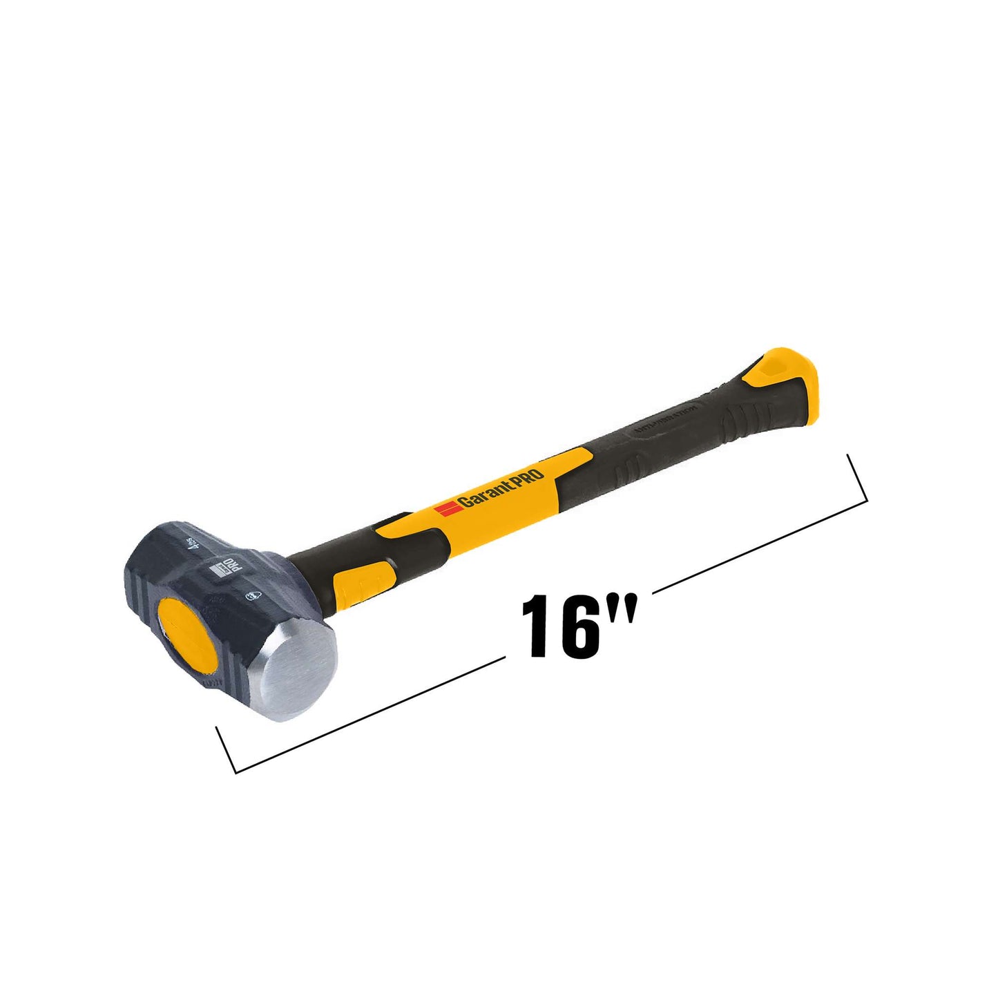 Masse 4 lb, manche en fibre de verre