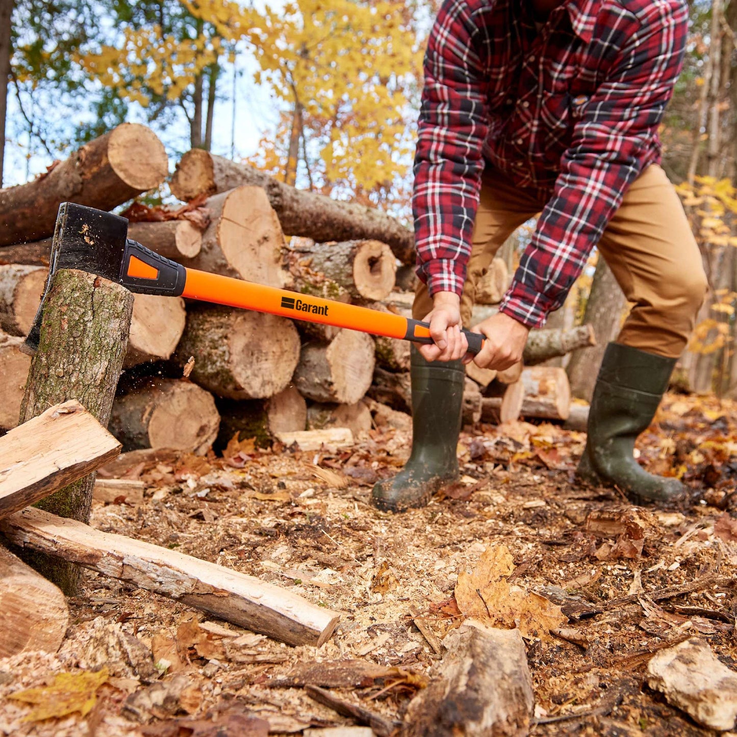 3.5 lbs axe with fiberglass handle
