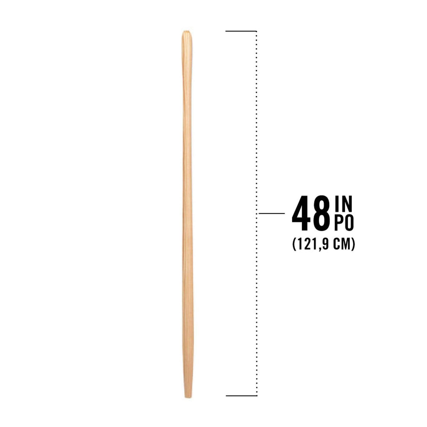 Long handled shovel replacement handle