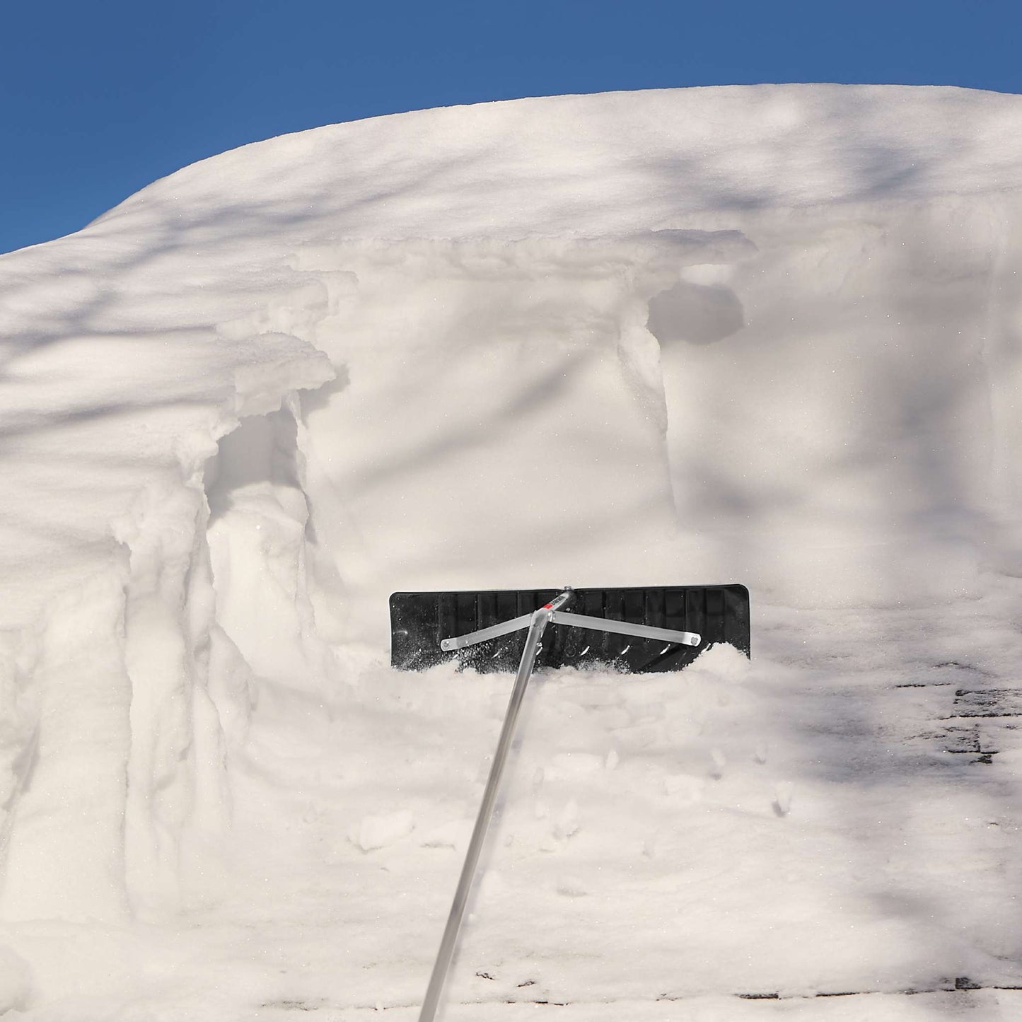 24" Roof Rake with Aluminum Handle