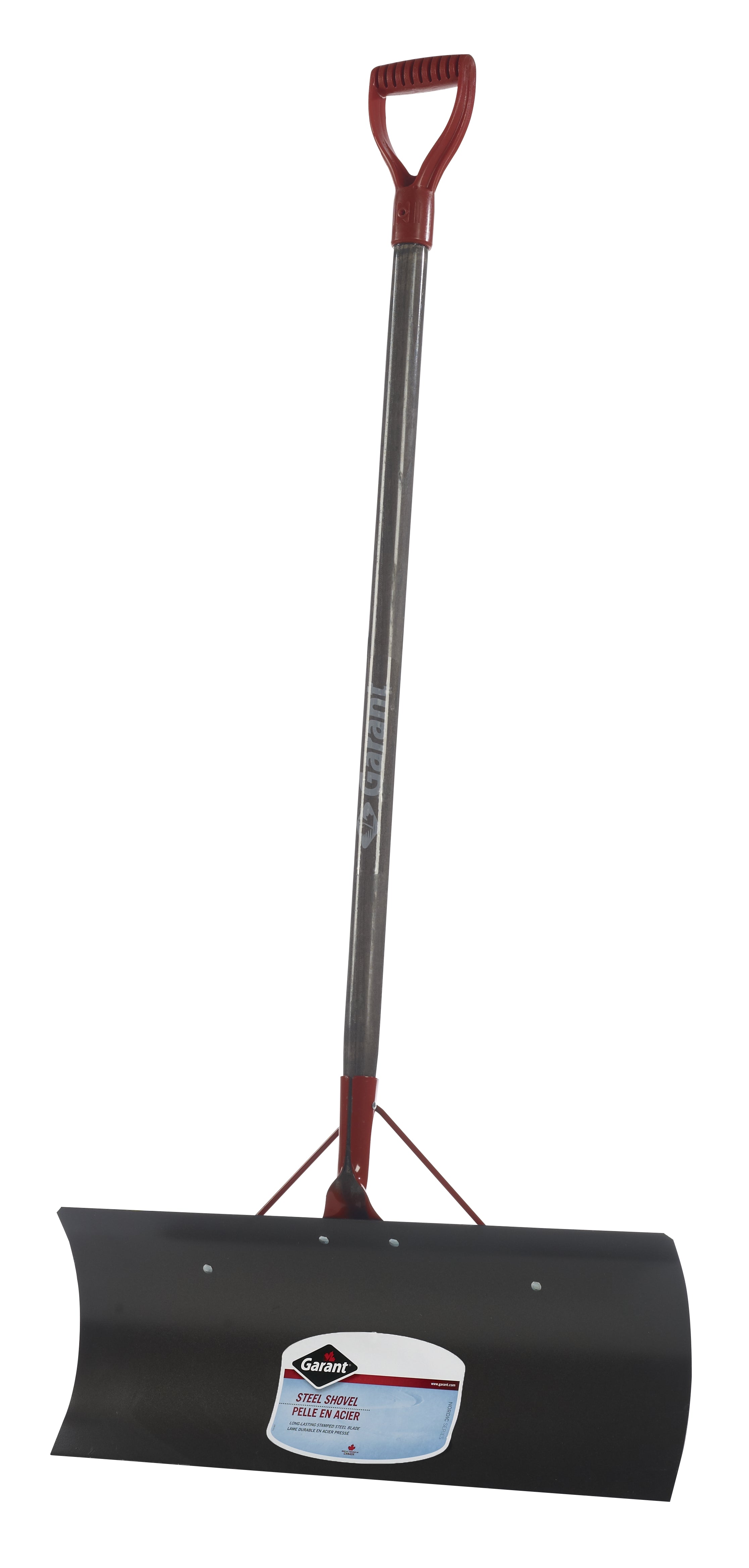Snow pusher, 24Inch steel blade Garant