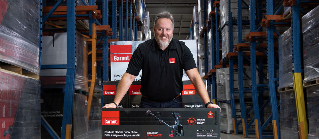 Garant dévoile sa plus récente innovation : une pelle à neige électrique sans fil