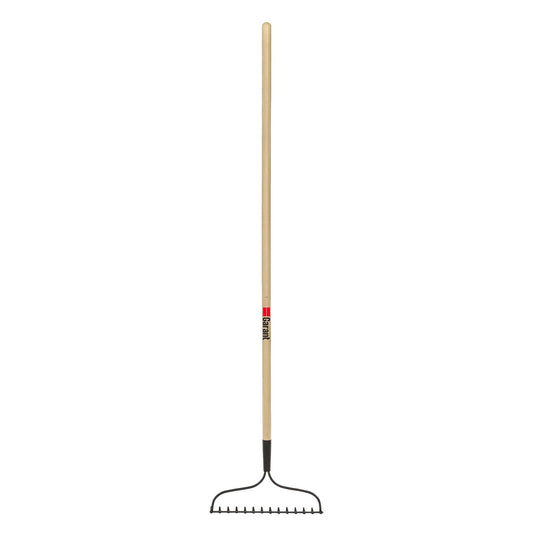 Râteau à arceau, manche en bois