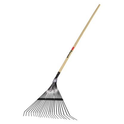 Springback lawn rake