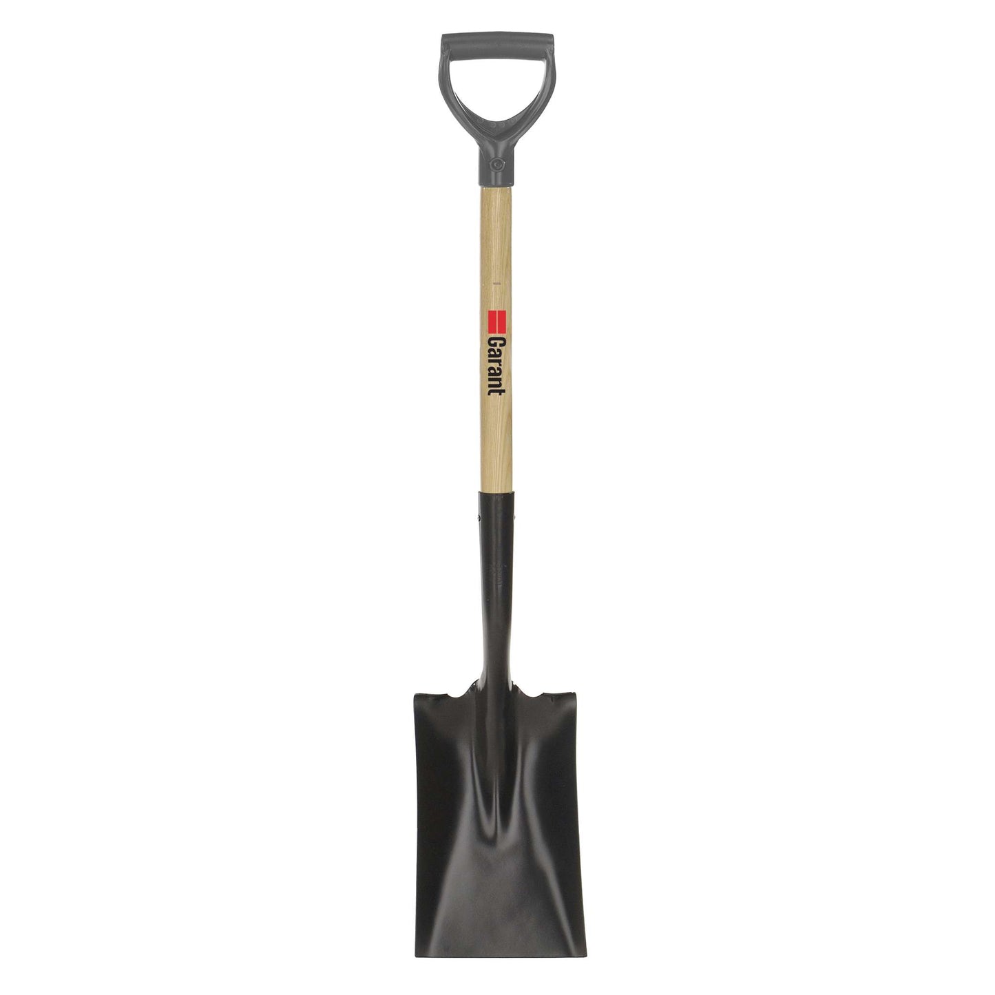 Garden spade, wood handle