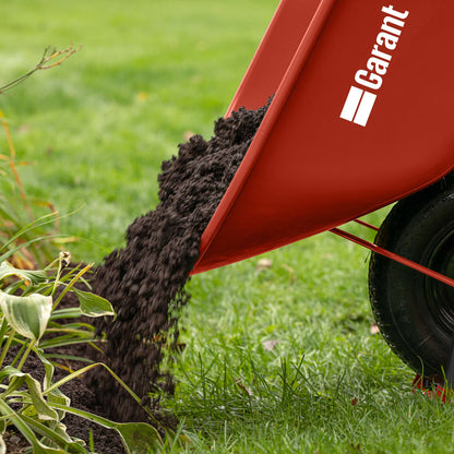 Brouette cuve en acier, 6 pieds cubes