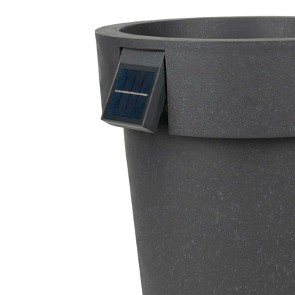 14" Solar Planter