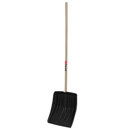 Snow shovel, 13.9" poly blade