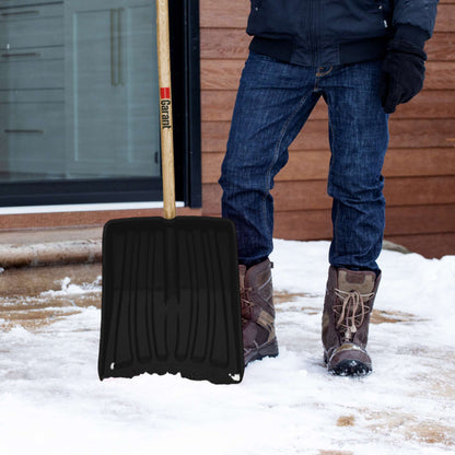 Snow shovel, 13.9" poly blade