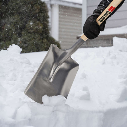 Snow shovel, 11" aluminum blade