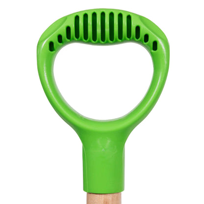 Compact round point shovel