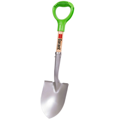 Compact round point shovel