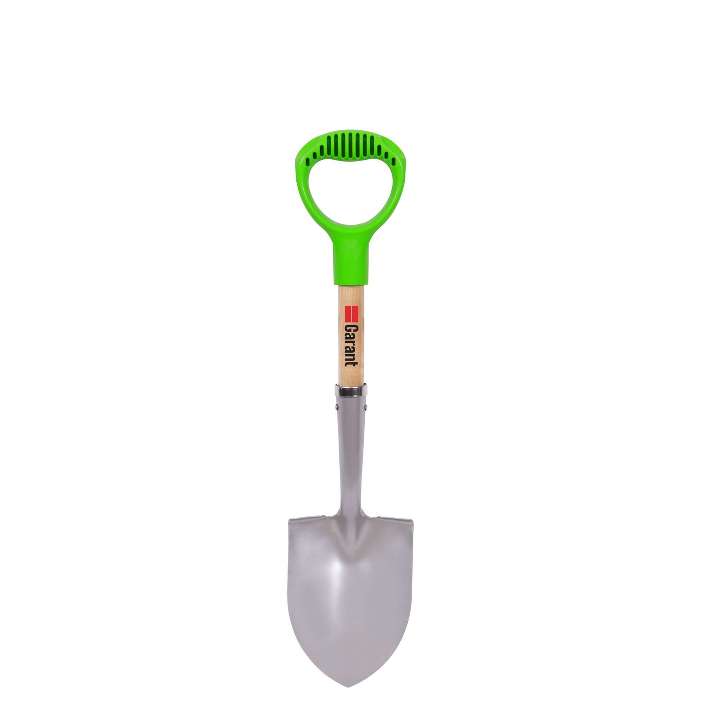 Compact round point shovel