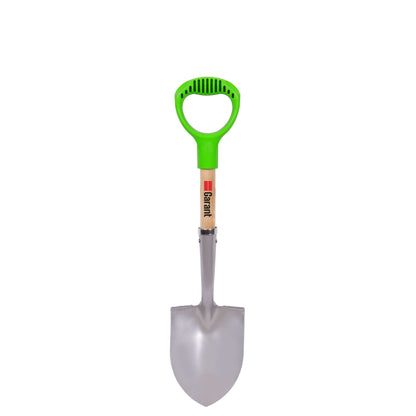 Compact round point shovel
