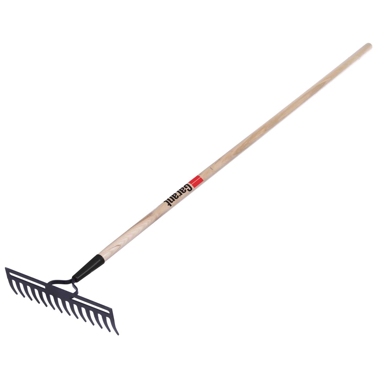 Level rake, wood handle