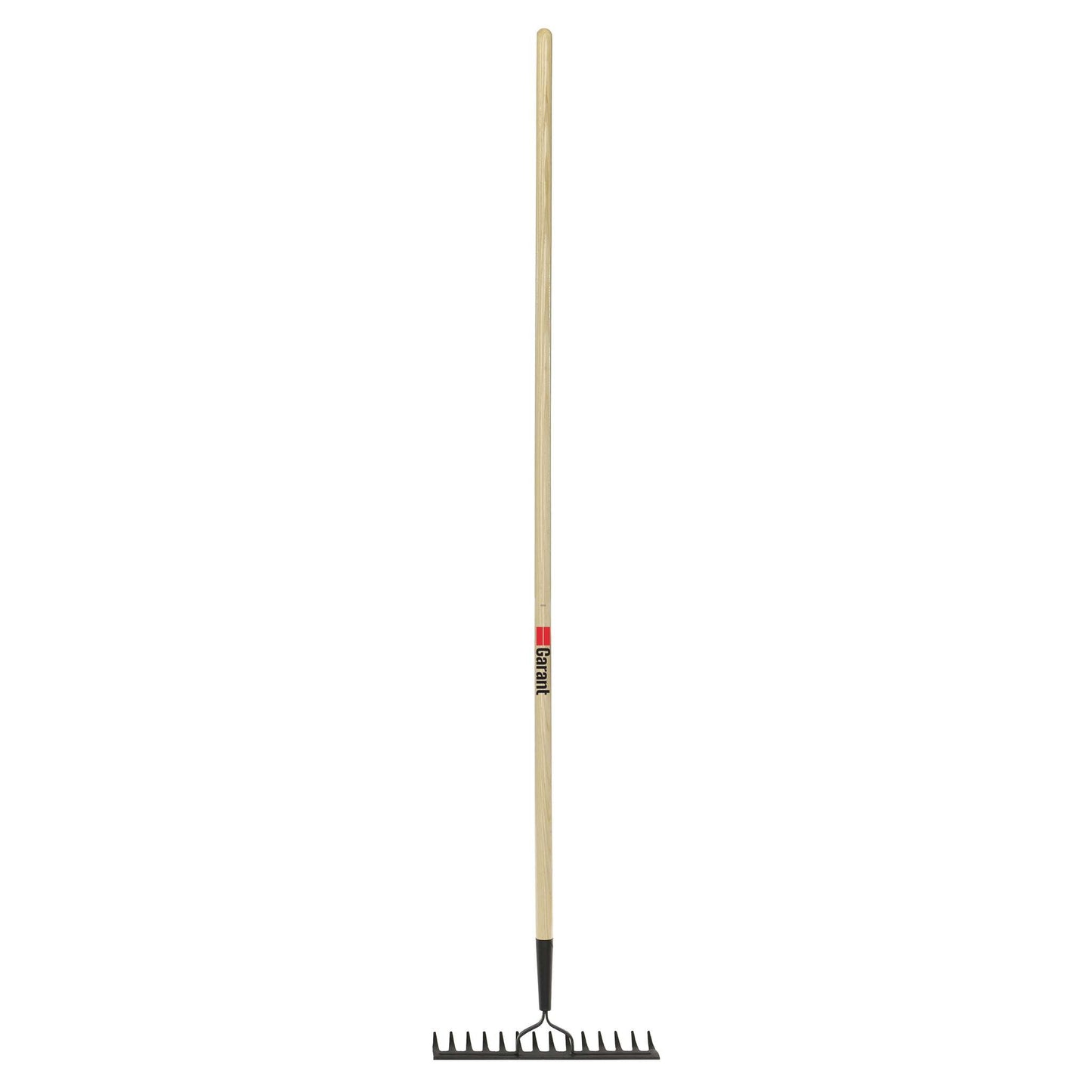 Level rake, wood handle