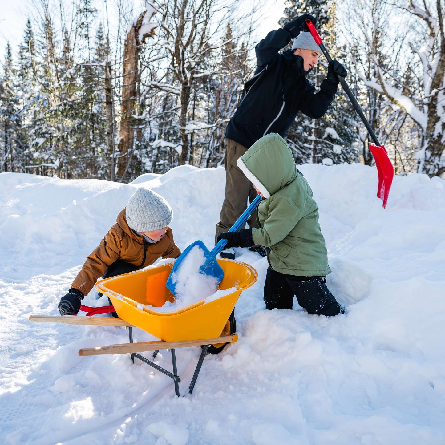 Kids snow shovels