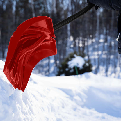 Pelle-grattoir à neige 24 po avec manche ergonomique en aluminium