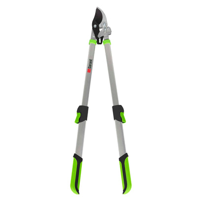 Bypass lopping shears, telescopic handles