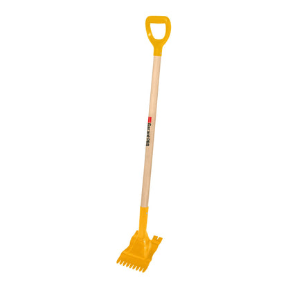 Shingle remover tool, wood handle