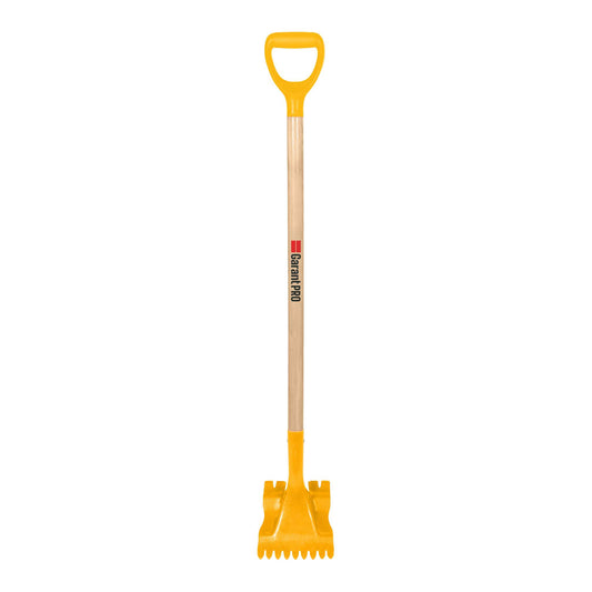 Shingle remover tool, wood handle