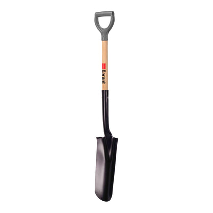 Drain Spade Tempered Steel Shovel with D-Grip Handle