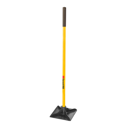 10" x 10" tamper, fiberglass handle