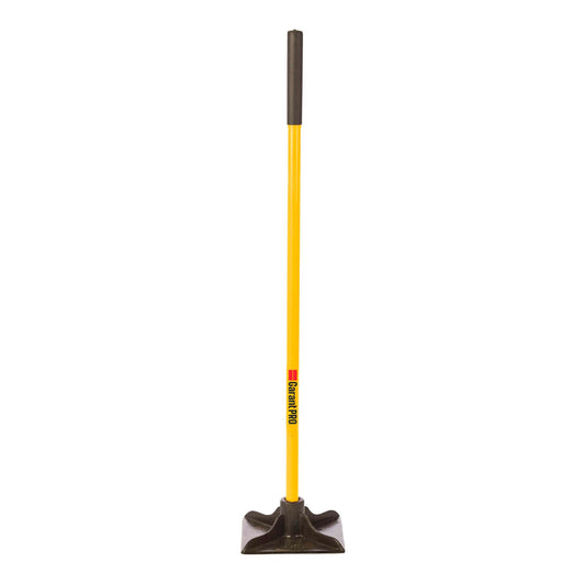10" x 10" tamper, fiberglass handle