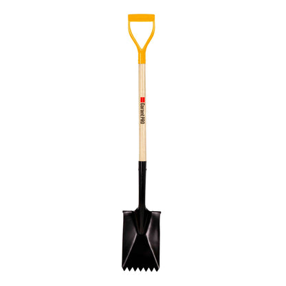 Shingle remover tool, wood handle
