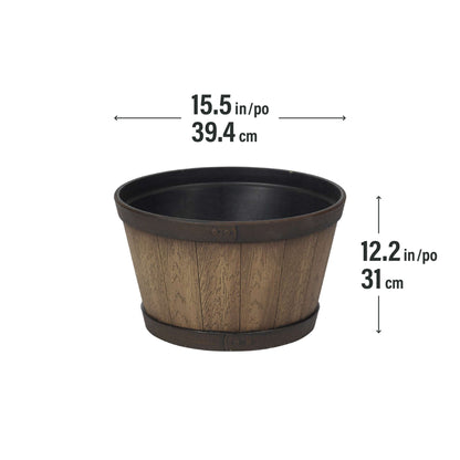 15.5" tennessee planter