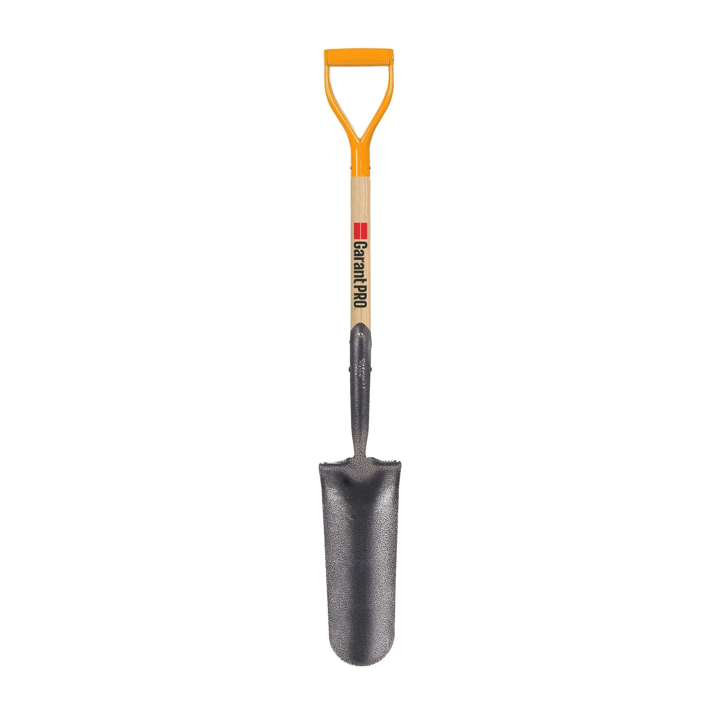 Drain spade, wood handle