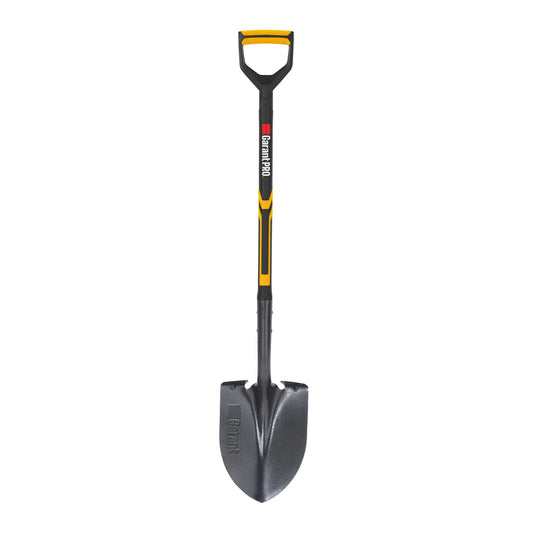 Round Point Engineering Resin Shovel with D-Grip Handle