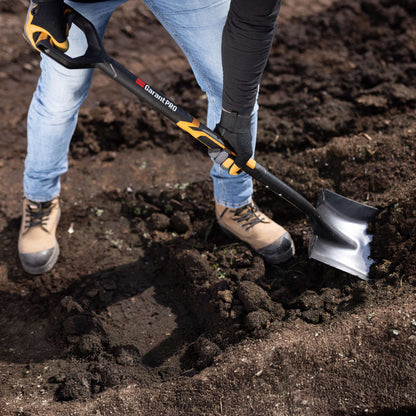 Square Point Engineering Resin Shovel with D-Grip Handle