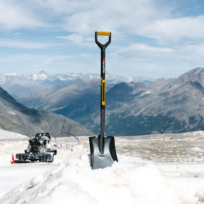 Square Point Engineering Resin Shovel with D-Grip Handle
