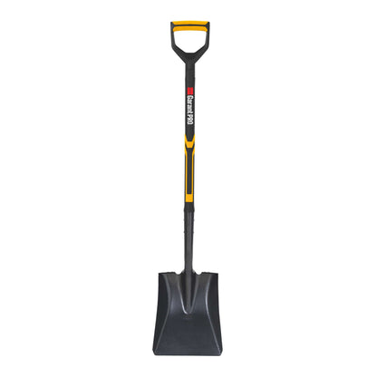 Square Point Engineering Resin Shovel with D-Grip Handle