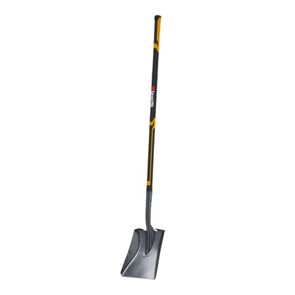 Square Point Engineering Resin Shovel with Long Handle