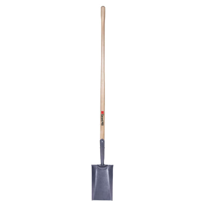 Garden spade, wood handle
