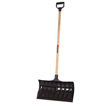 Snow pusher, 18" poly blade