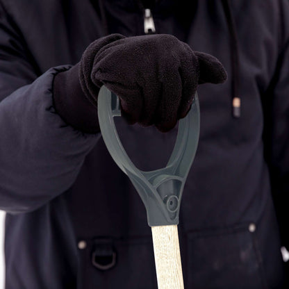 Snow shovel, 18" poly blade