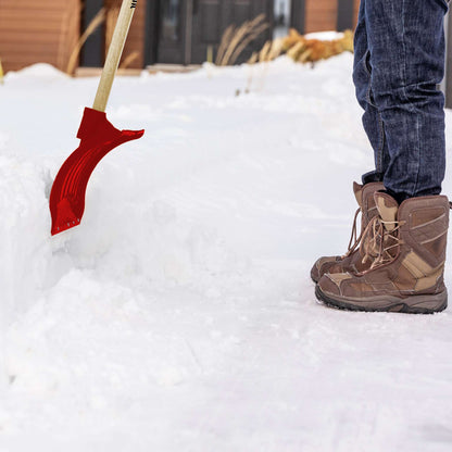 Pelle-grattoir à neige 21 po avec lamelle d'acier