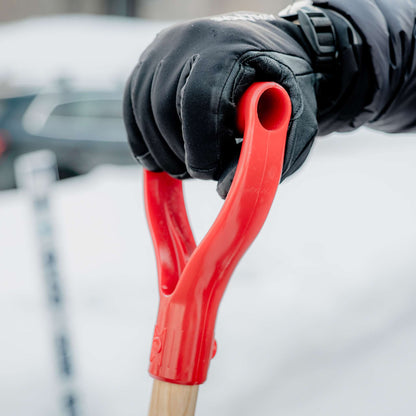 Pelle-grattoir à neige 26 po avec lamelle d'acier