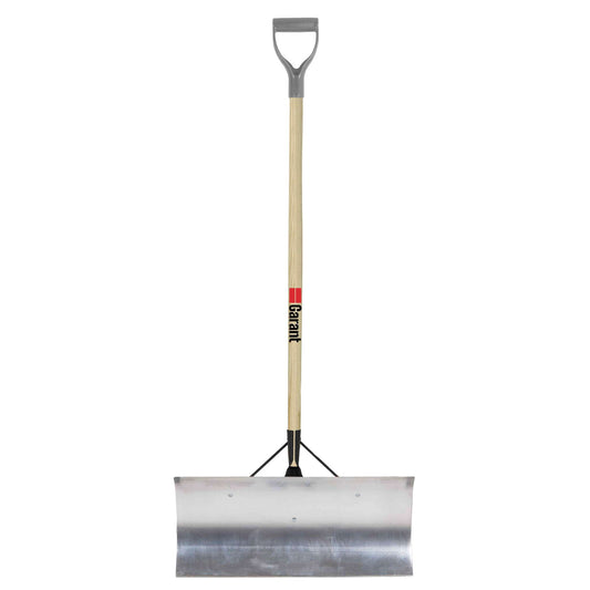 Grattoir à neige, manche en bois, lame en aluminium de 24 po